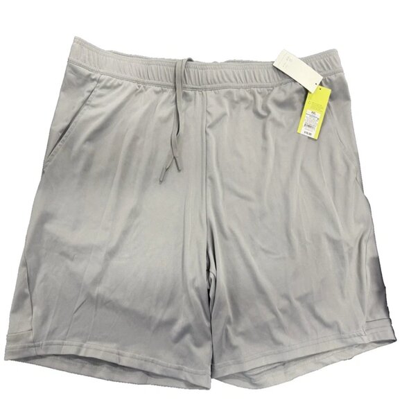 Men’s All In Motion Athletic Training Shorts Light Grey XXL NWT - Picture 5 of 5
